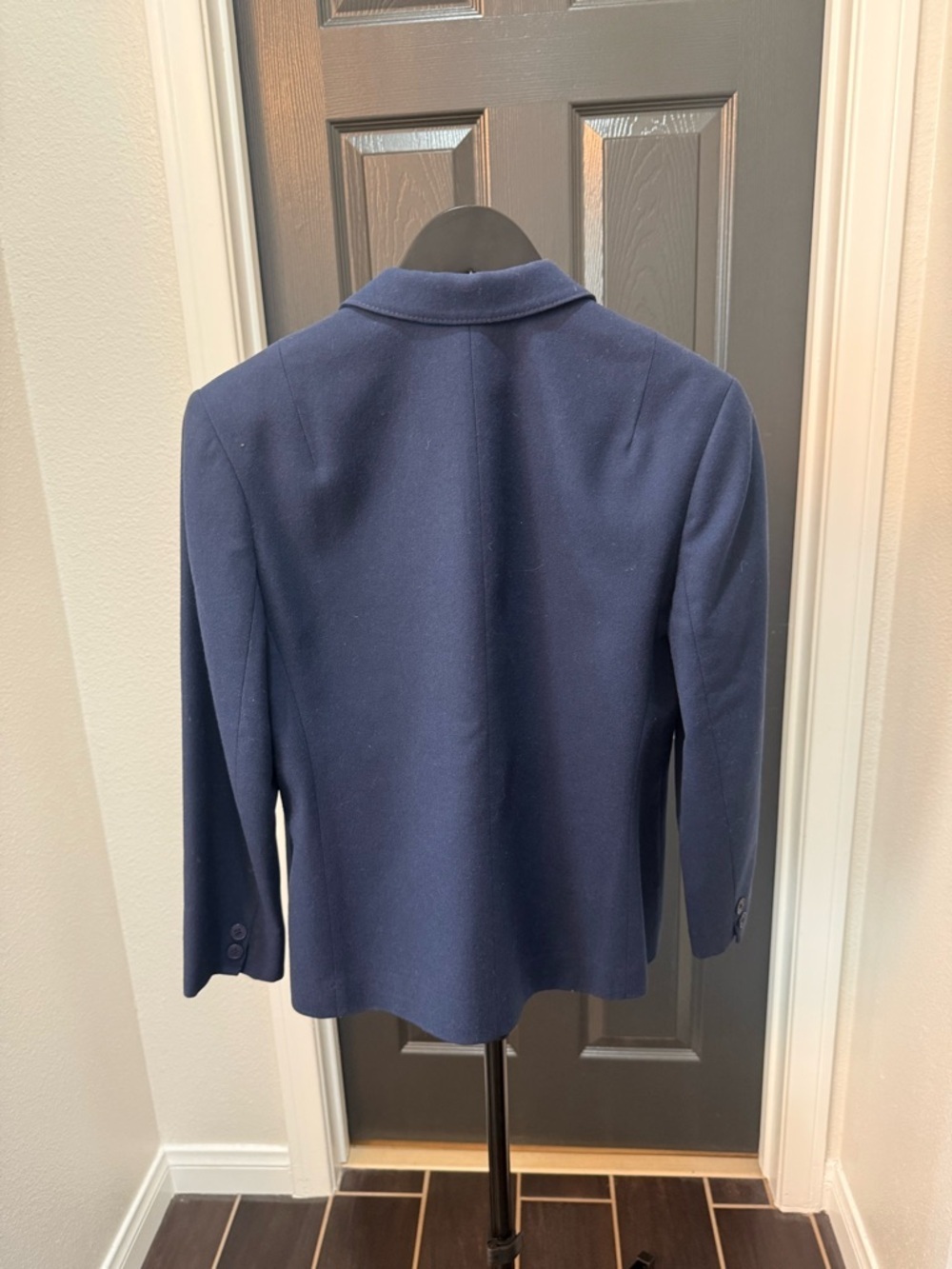 Vintage Pendleton Navy Single-Button Jacket - Picture 2 of 4